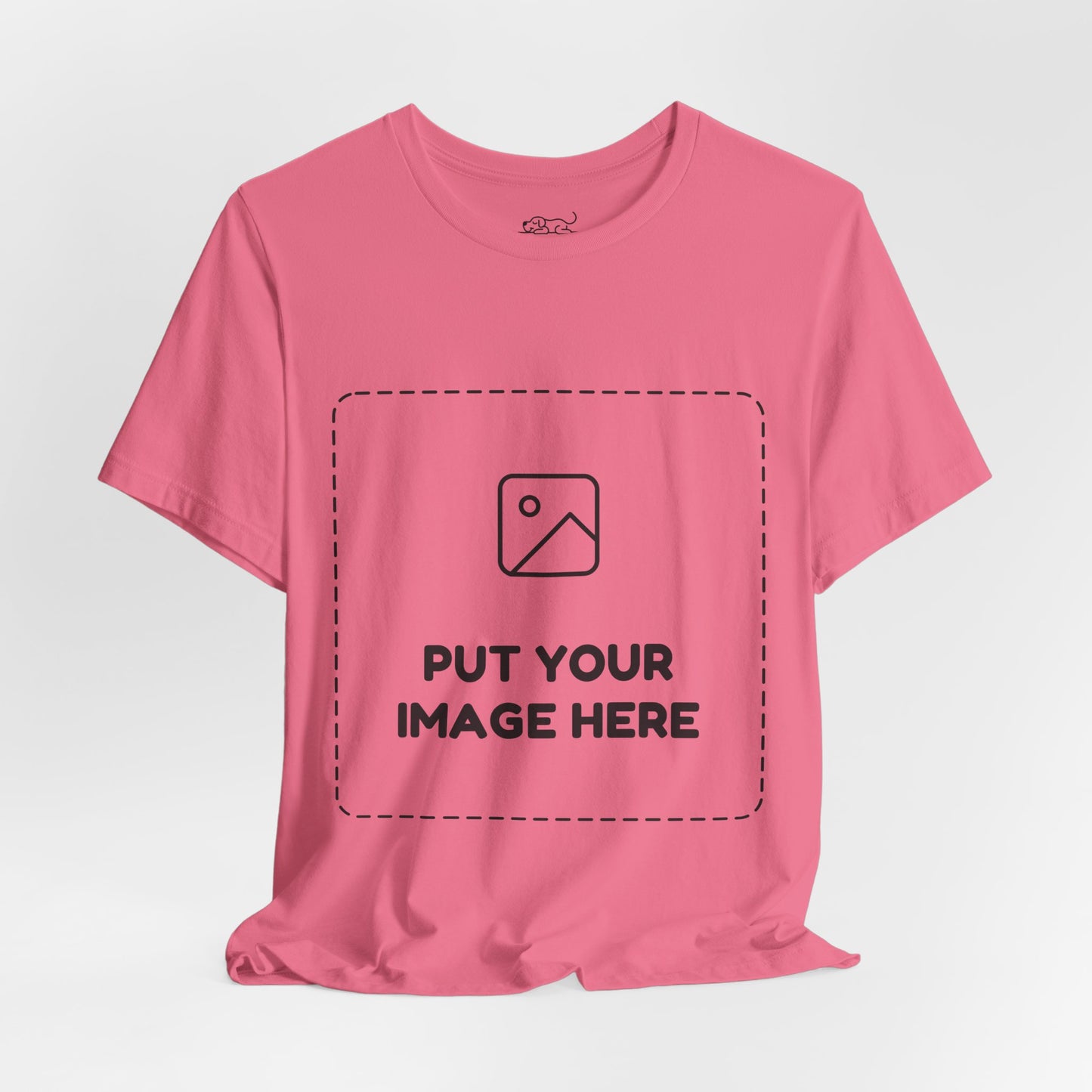 Custom Design Light Shade Tee — "Add Your Own Image" (Choose your colour and size first!)