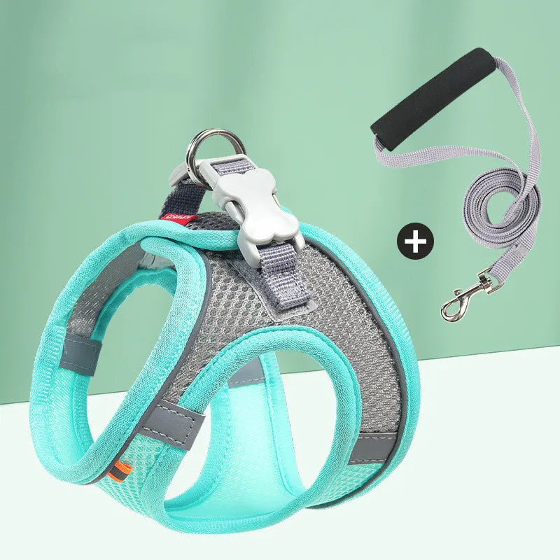 Wonderful Soft and Comfortable Dog Harness with Leash - Waggy Doggy Deals