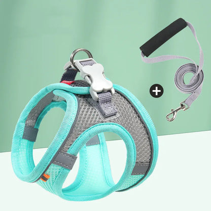 Wonderful Soft and Comfortable Dog Harness with Leash - Waggy Doggy Deals