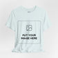 Custom Design Light Shade Tee — "Add Your Own Image" (Choose your colour and size first!)