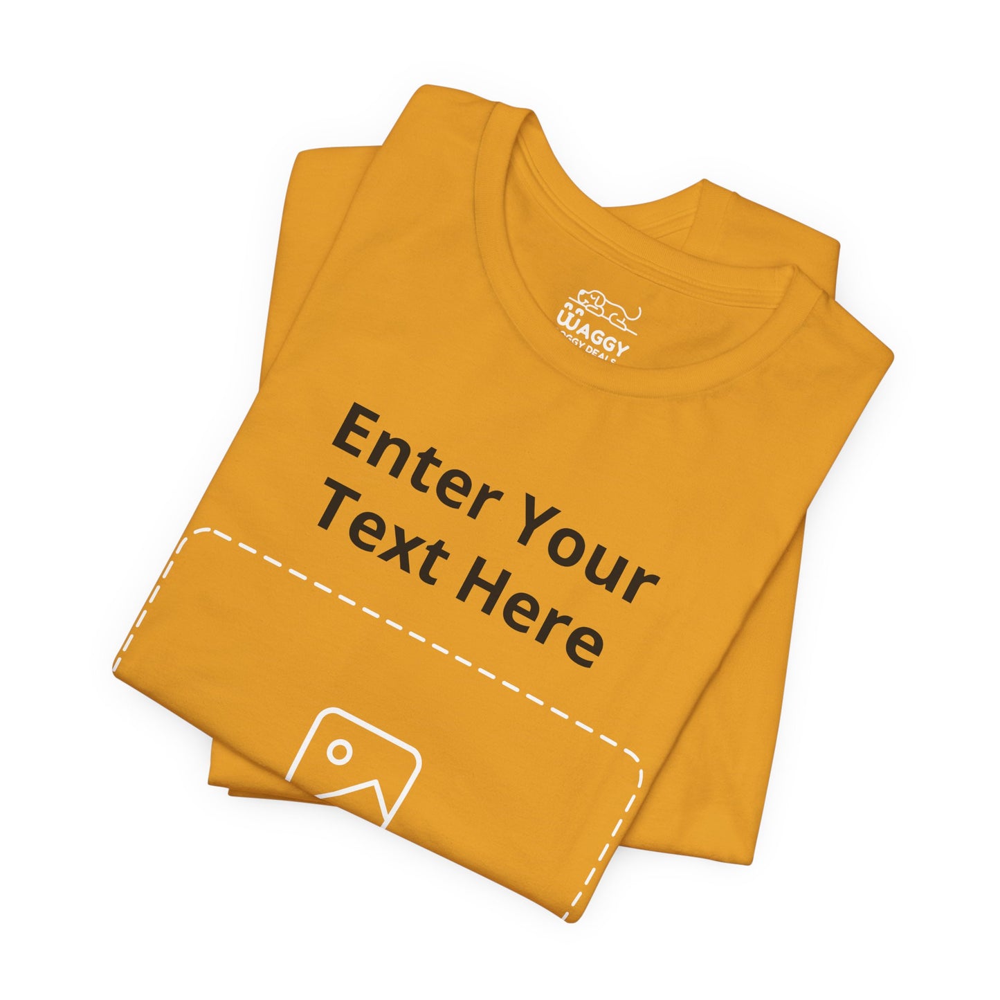 Custom Design Dark Shade T - Shirt — "Add Your Own Text & Image"  (Choose your colour and size first)