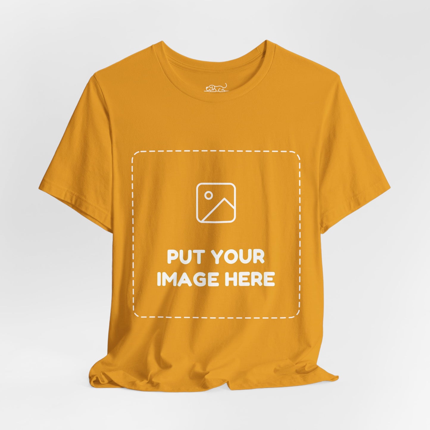 Custom Design Dark Shade T - Shirt — "Add Your Own Image" (Choose your colour and size first)