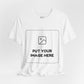 Custom Design Light Shade Tee — "Add Your Own Image" (Choose your colour and size first!)