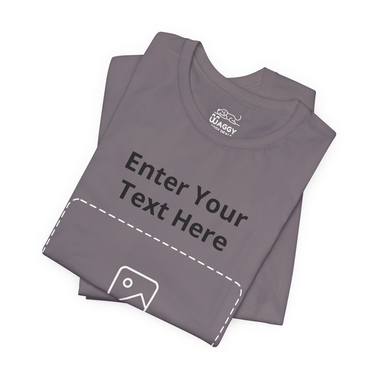 Custom Design Dark Shade T - Shirt — "Add Your Own Text & Image"  (Choose your colour and size first)