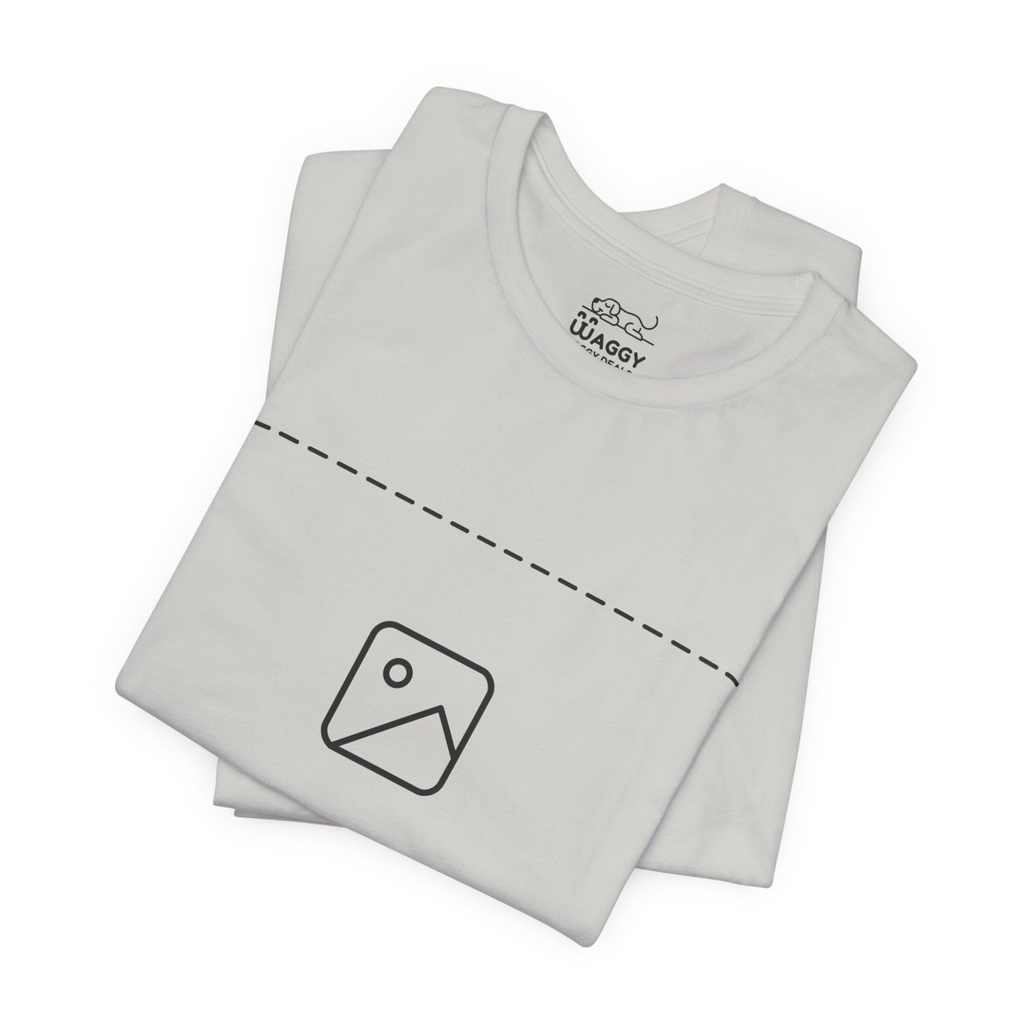 Custom Design Light Shade Tee — "Add Your Own Image" (Choose your colour and size first!)