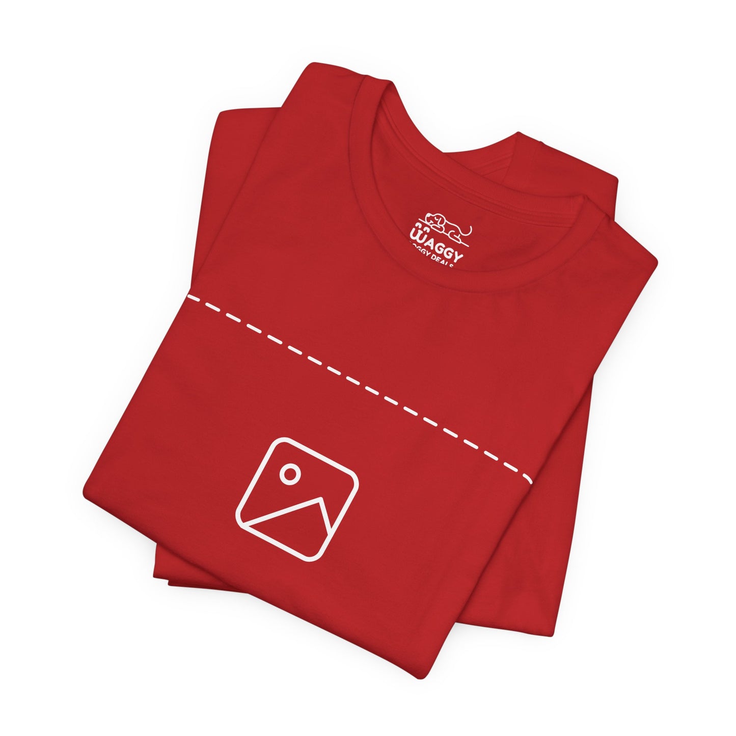 Custom Design Dark Shade T - Shirt — "Add Your Own Image" (Choose your colour and size first)