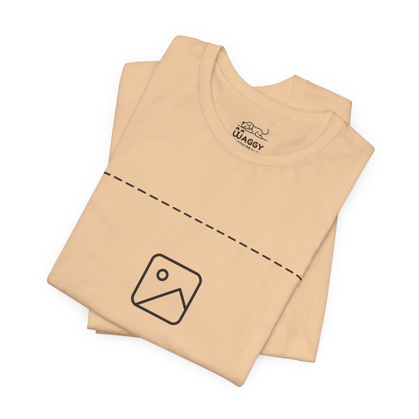 Custom Design Light Shade T - Shirt — "Add Your Own Image" (Choose your colour and size first!)