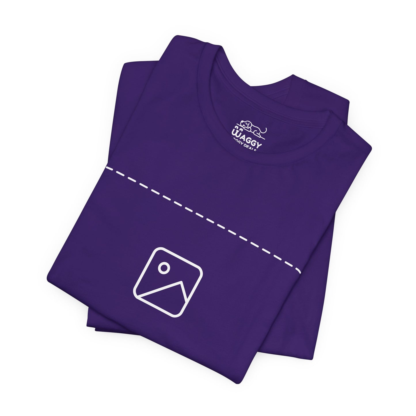 Custom Design Dark Shade Tee — "Add Your Own Image" (Choose your colour and size first!)