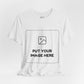 Custom Design Light Shade Tee — "Add Your Own Image" (Choose your colour and size first!)