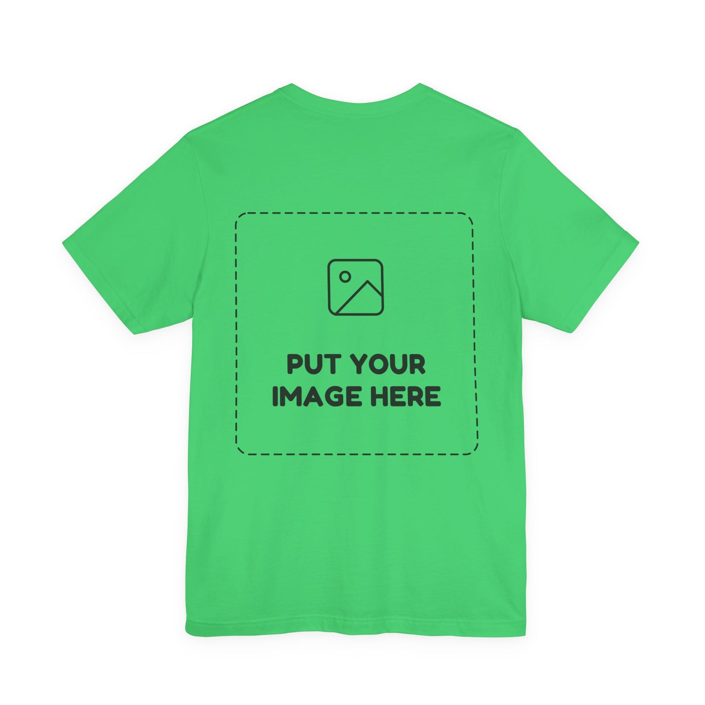 Custom Design Light Shade T - Shirt — "Add Your Own Image" (Choose your colour and size first!)