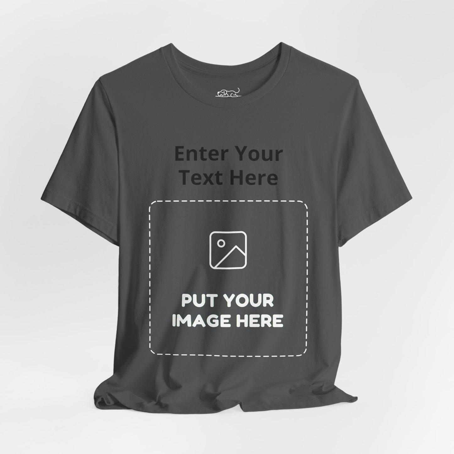 Custom Design Dark Shade T - Shirt — "Add Your Own Text & Image"  (Choose your colour and size first)