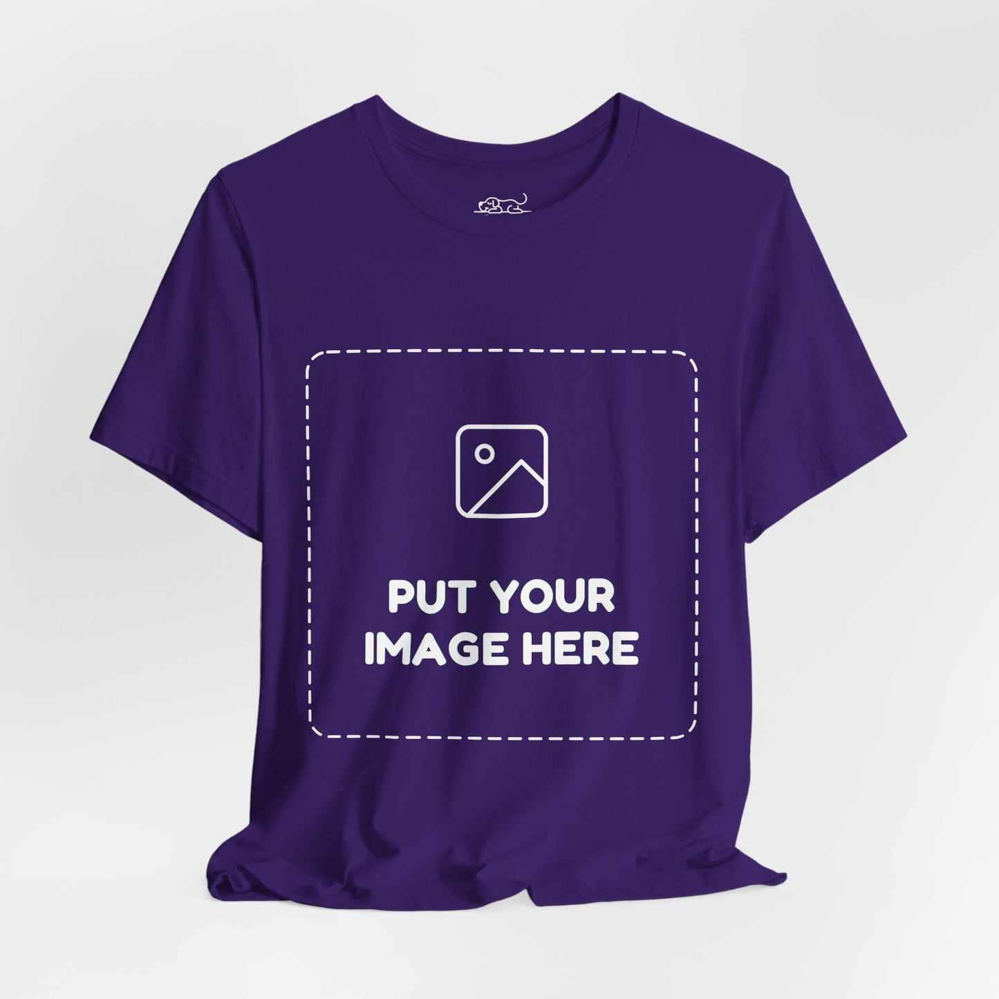 Custom Design Dark Shade T - Shirt — "Add Your Own Image" (Choose your colour and size first)