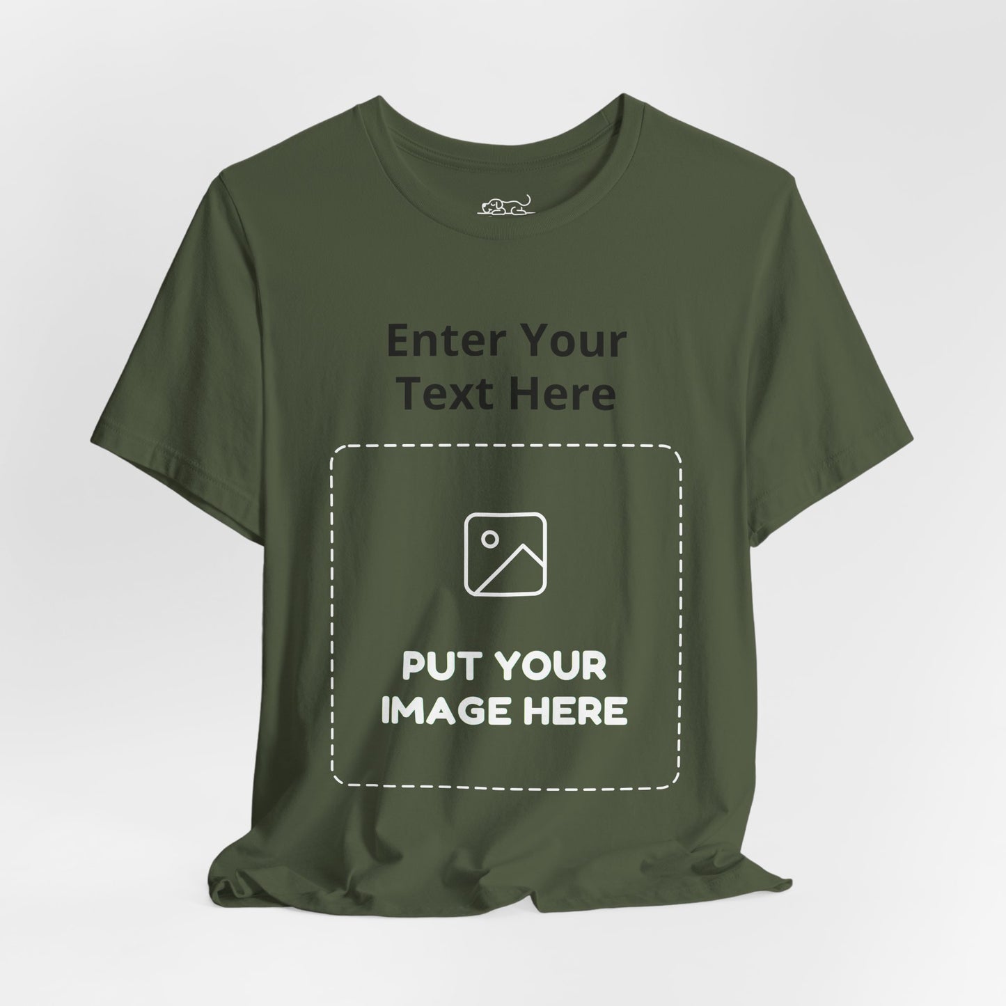Custom Design Dark Shade T - Shirt — "Add Your Own Text & Image"  (Choose your colour and size first)