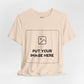 Custom Design Light Shade Tee — "Add Your Own Image" (Choose your colour and size first!)
