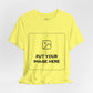 Custom Design Light Shade Tee — "Add Your Own Image" (Choose your colour and size first!)