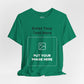 Custom Design Dark Shade T - Shirt — "Add Your Own Text & Image"  (Choose your colour and size first)
