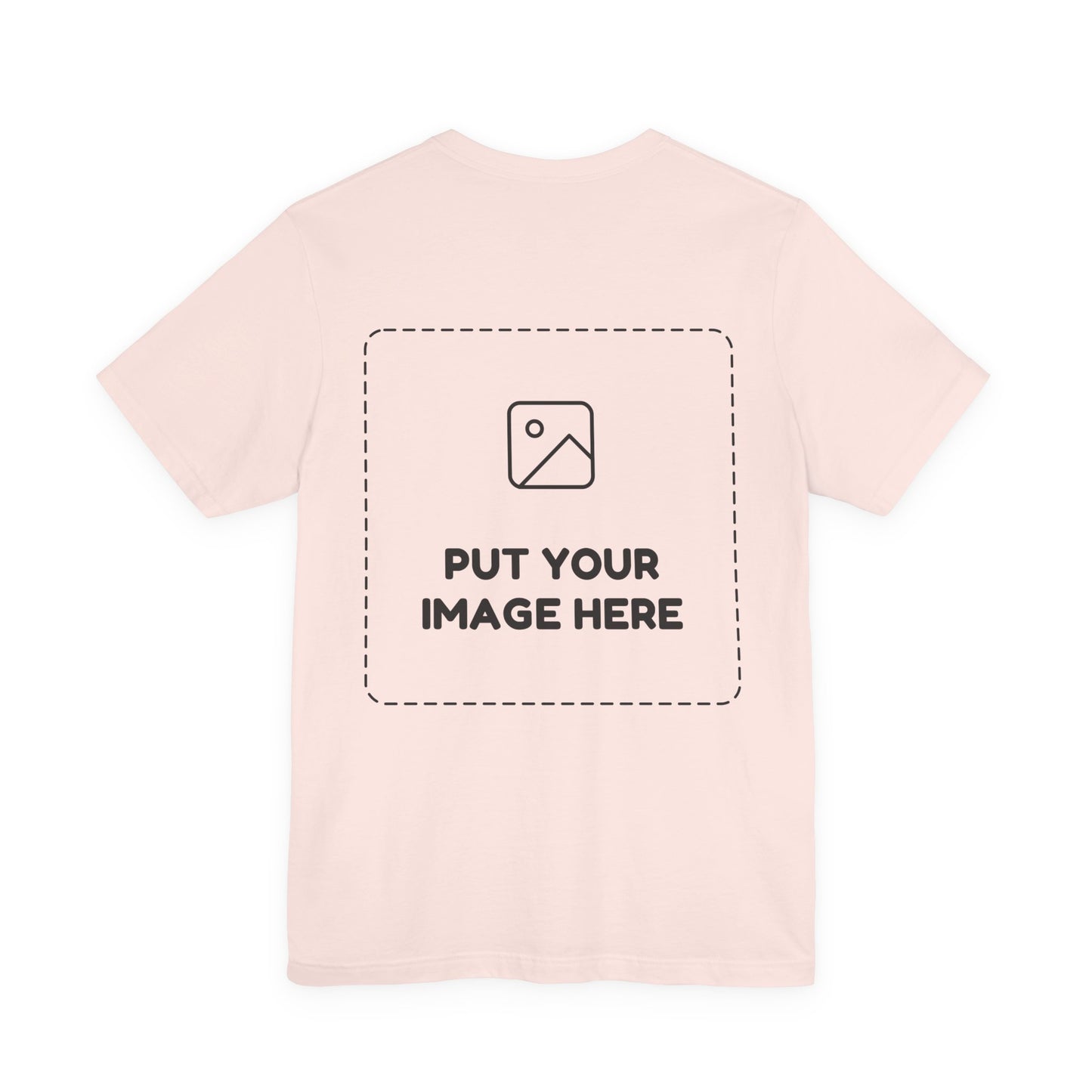 Custom Design Light Shade T - Shirt — "Add Your Own Text & Image"  (Choose your colour and size first)