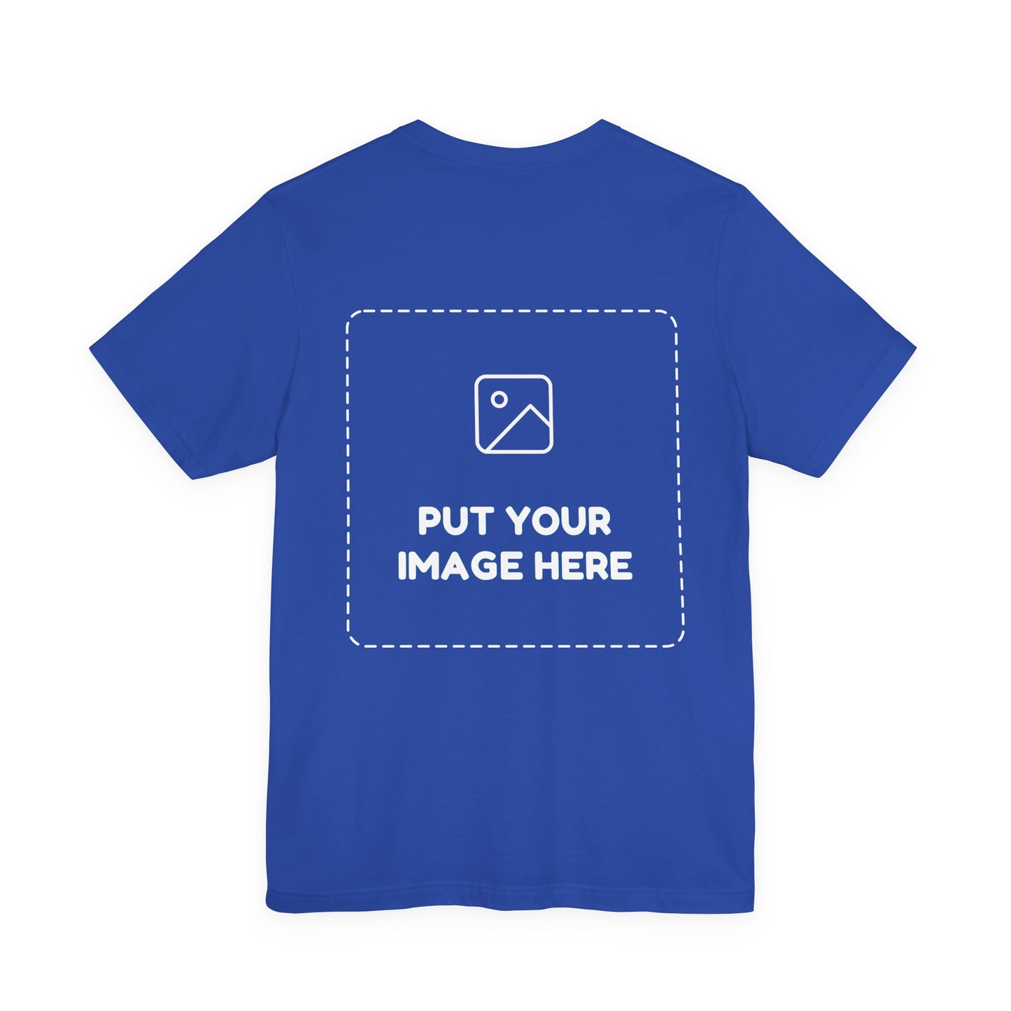 Custom Design Dark Shade Tee — "Add Your Own Text & Image" (Choose your colour and size first!)