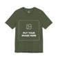 Custom Design Dark Shade T - Shirt — "Add Your Own Image" (Choose your colour and size first)