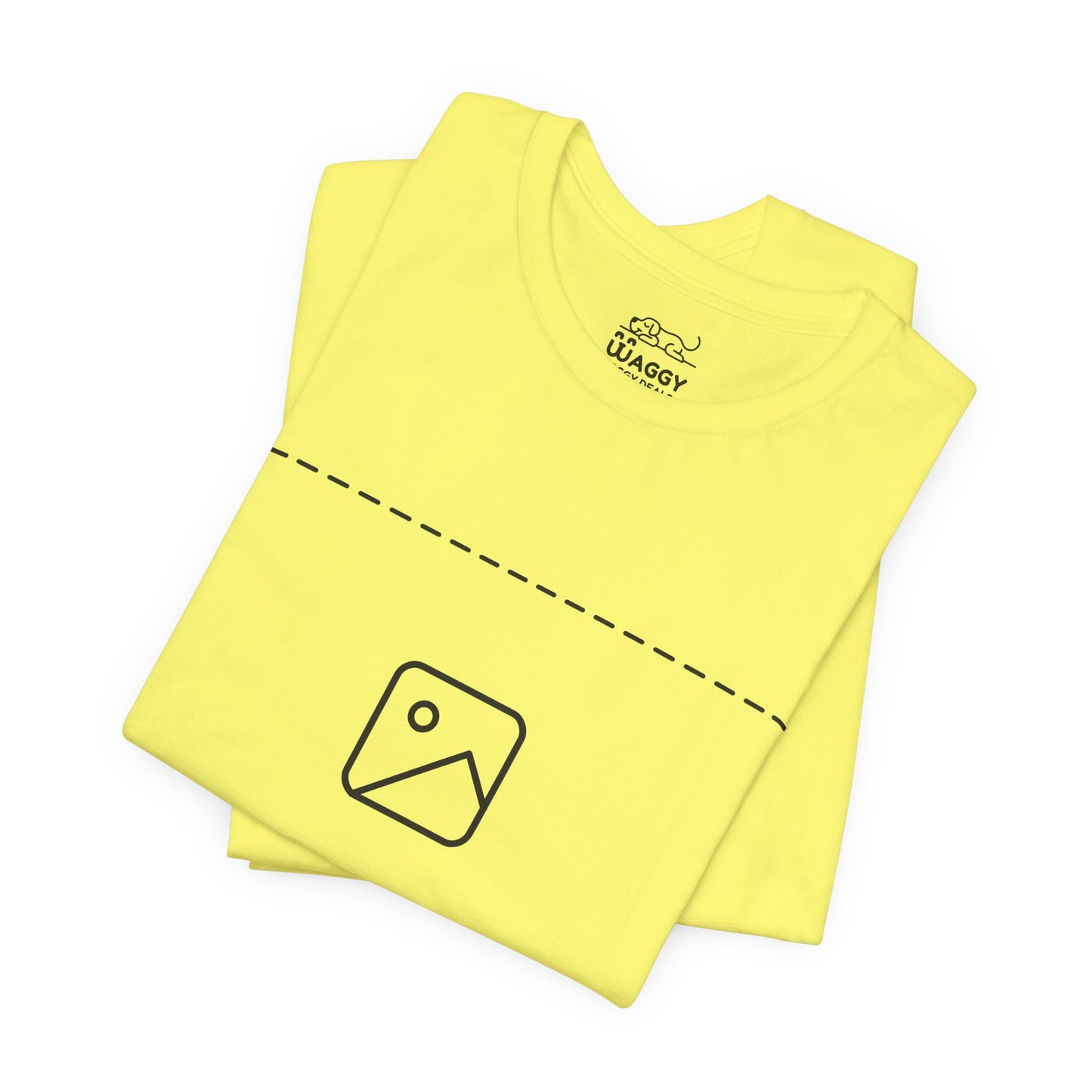 Custom Design Light Shade T - Shirt — "Add Your Own Image" (Choose your colour and size first!)