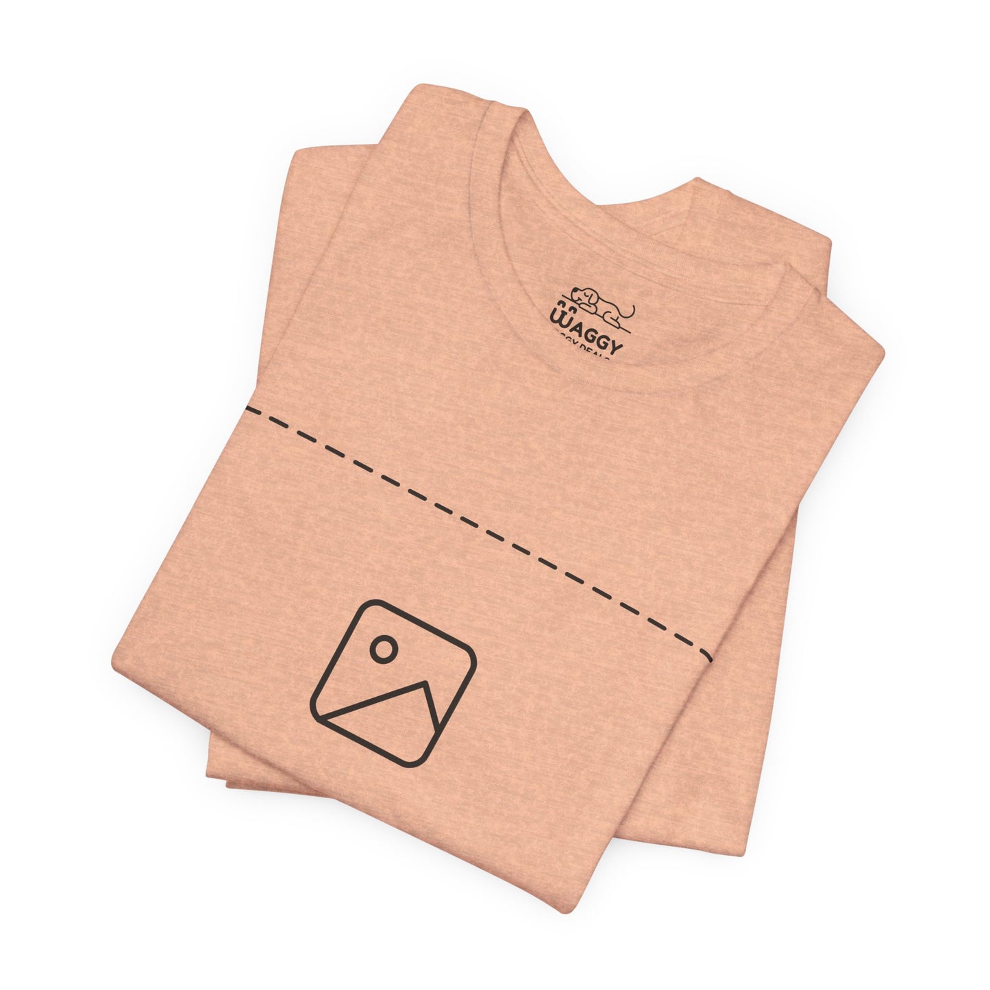 Custom Design Light Shade T - Shirt — "Add Your Own Image" (Choose your colour and size first!)