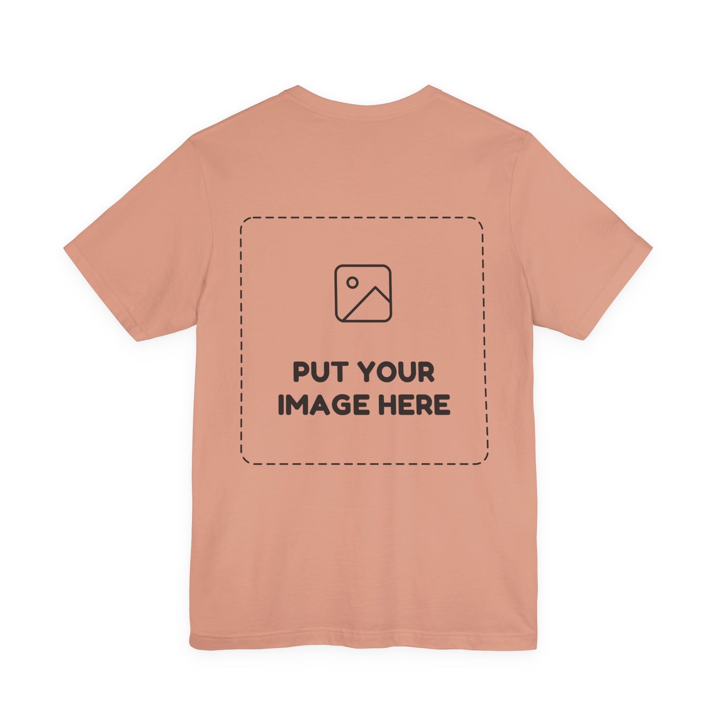 Custom Design Light Shade T - Shirt — "Add Your Own Text & Image"  (Choose your colour and size first)