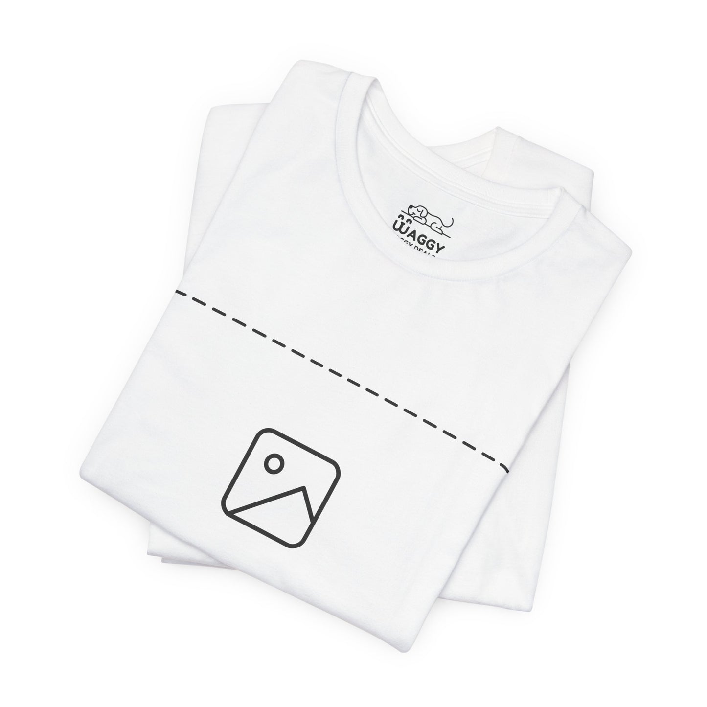 Custom Design Light Shade Tee — "Add Your Own Image" (Choose your colour and size first!)