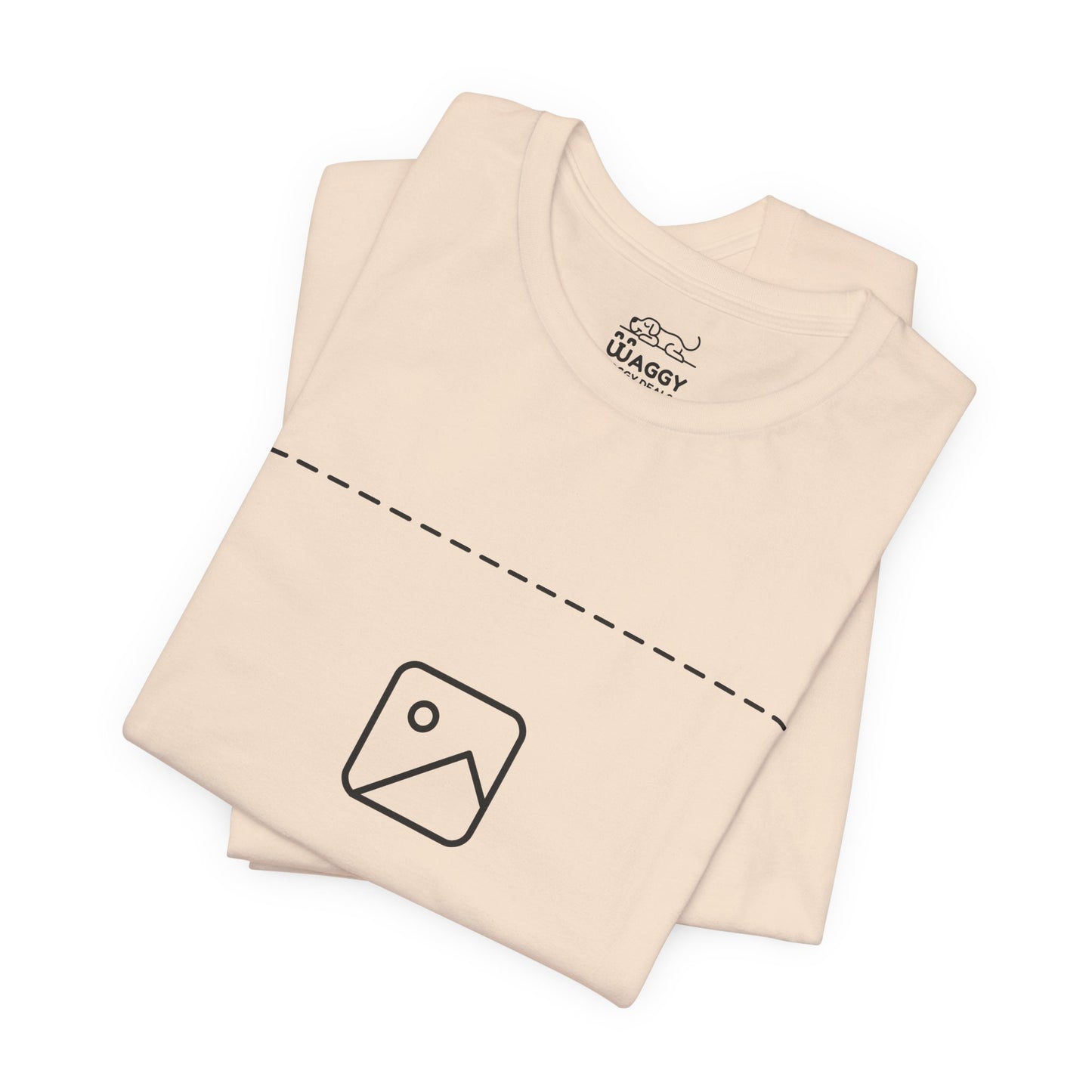 Custom Design Light Shade Tee — "Add Your Own Image" (Choose your colour and size first!)