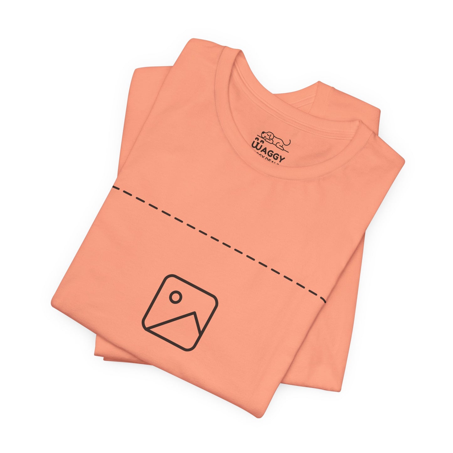 Custom Design Light Shade T - Shirt — "Add Your Own Image" (Choose your colour and size first!)