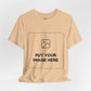 Custom Design Light Shade T - Shirt — "Add Your Own Image" (Choose your colour and size first!)