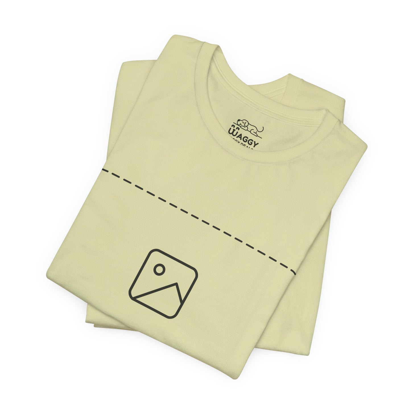 Custom Design Light Shade T - Shirt — "Add Your Own Image" (Choose your colour and size first!)