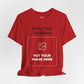 Custom Design Dark Shade T - Shirt — "Add Your Own Text & Image"  (Choose your colour and size first)