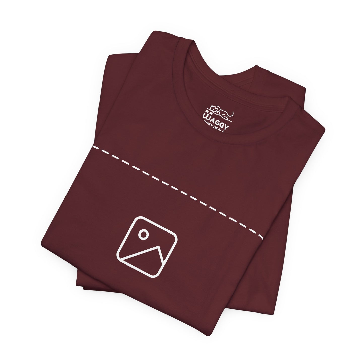 Custom Design Dark Shade Tee — "Add Your Own Image" (Choose your colour and size first!)