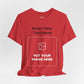 Custom Design Dark Shade Tee — "Add Your Own Text & Image" (Choose your colour and size first!)
