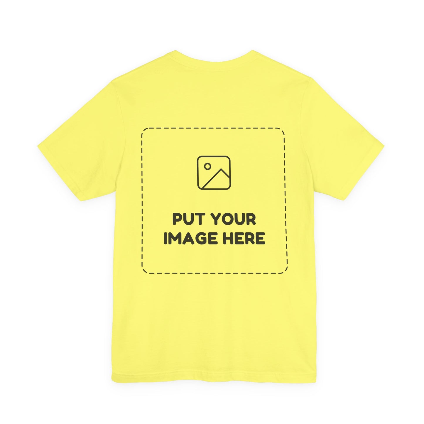 Custom Design Light Shade Tee — "Add Your Own Text & Image" (Choose your colour and size first!)
