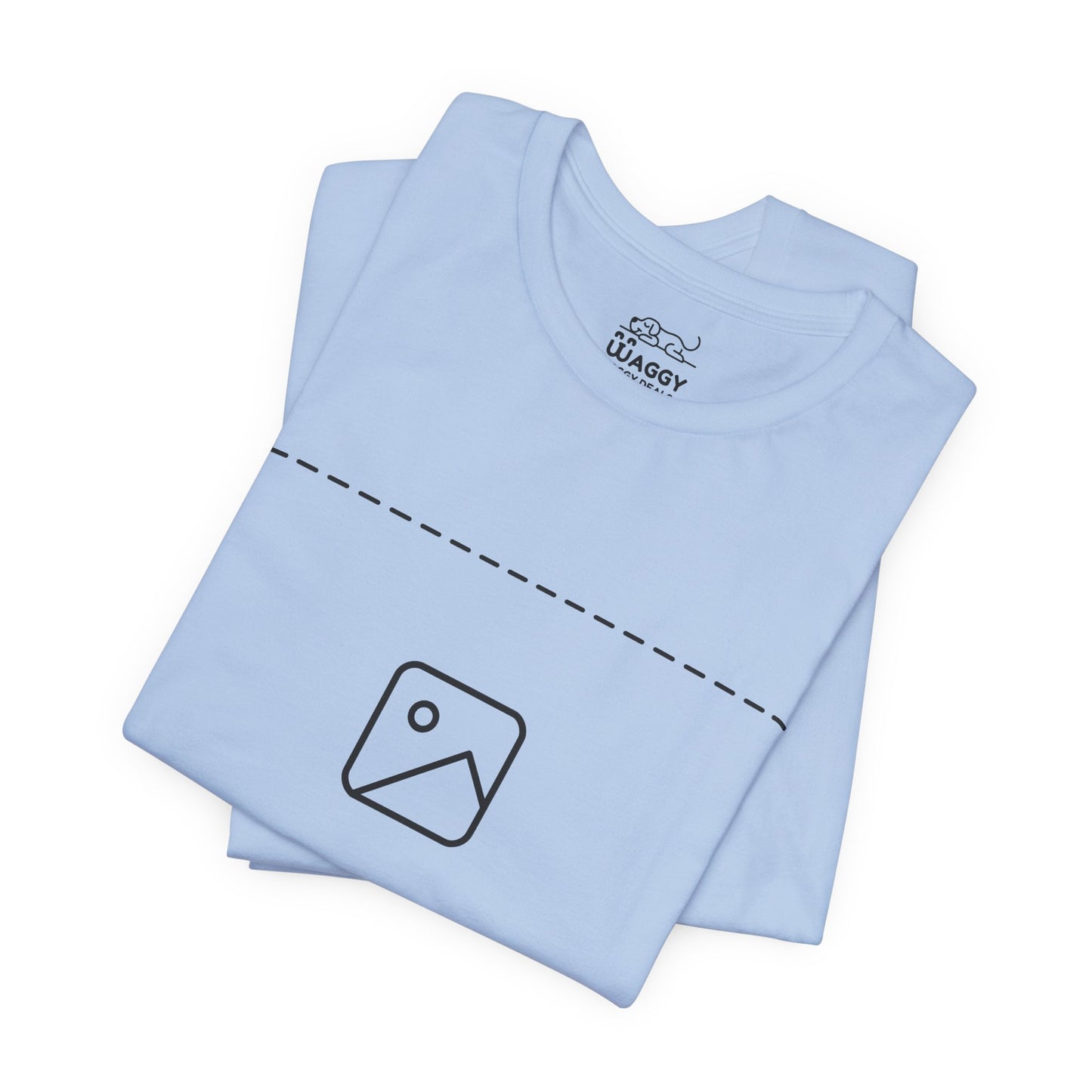 Custom Design Light Shade Tee — "Add Your Own Image" (Choose your colour and size first!)