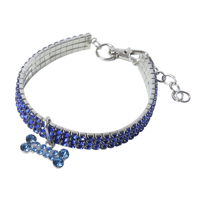 Beautifully Crafted Sparkly Dog Collar - Waggy Doggy Deals