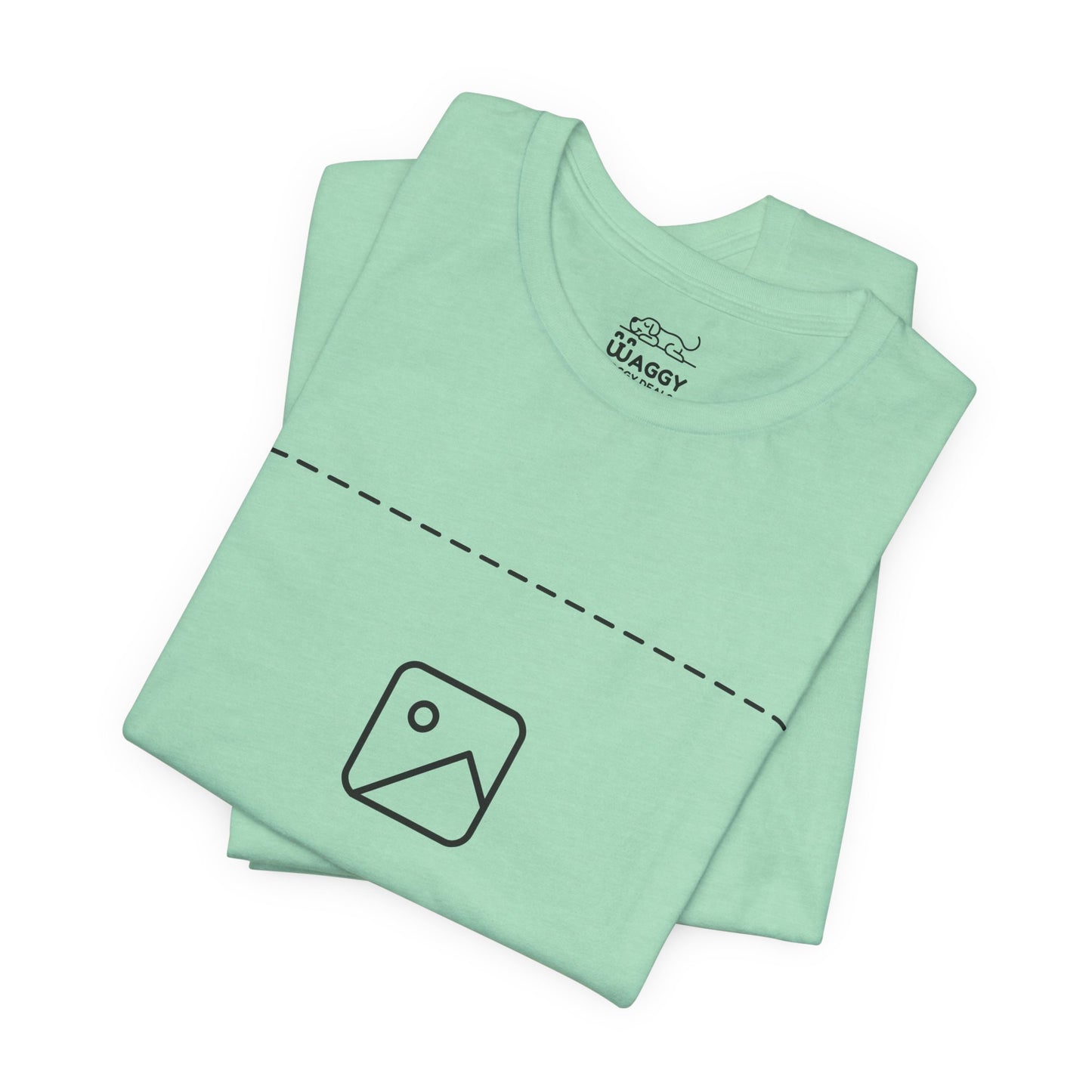Custom Design Light Shade Tee — "Add Your Own Image" (Choose your colour and size first!)