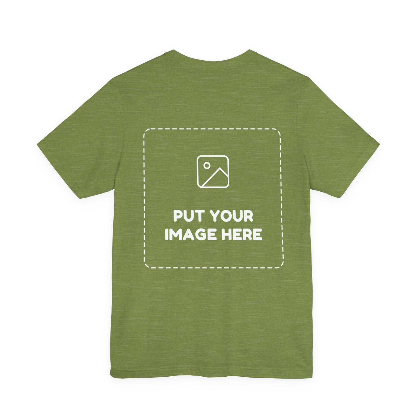 Custom Design Dark Shade Tee — "Add Your Own Text & Image" (Choose your colour and size first!)