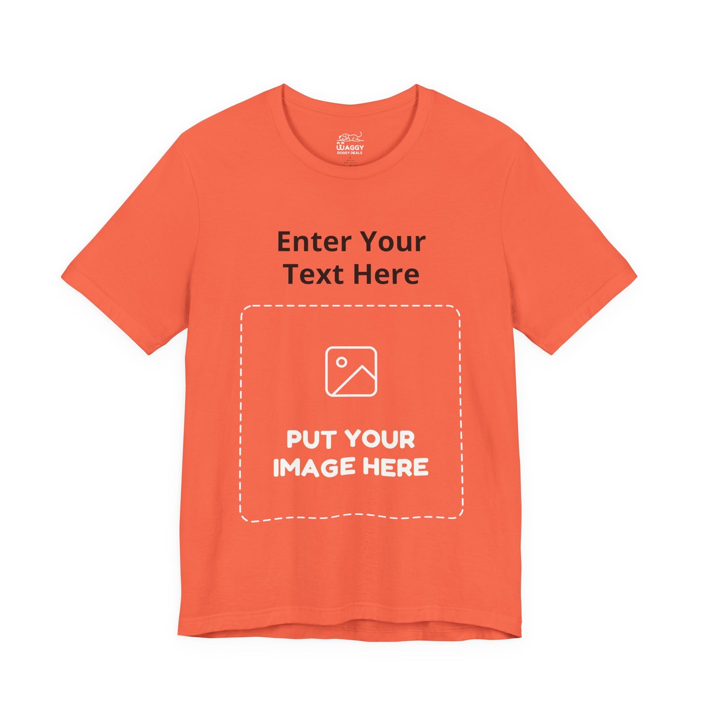 Custom Design Dark Shade T - Shirt — "Add Your Own Text & Image"  (Choose your colour and size first)