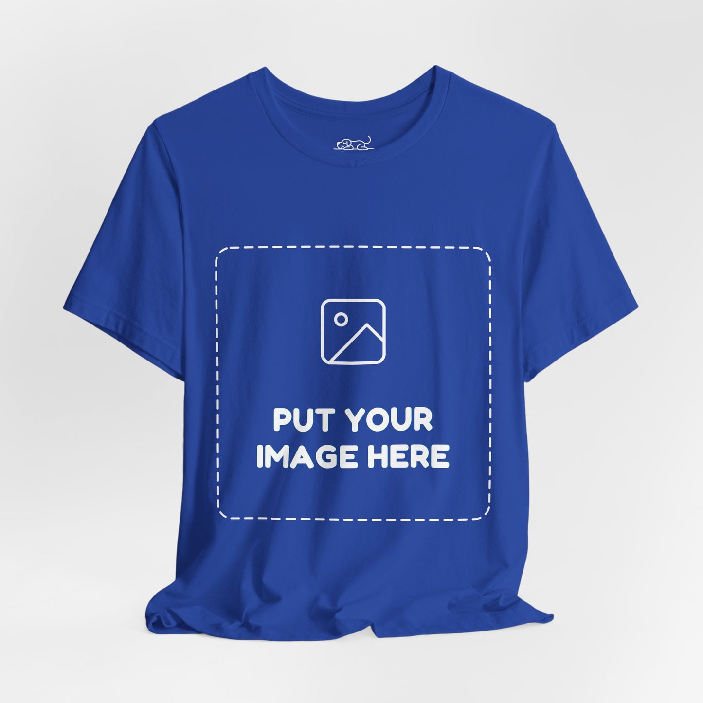 Custom Design Dark Shade T - Shirt — "Add Your Own Image" (Choose your colour and size first)