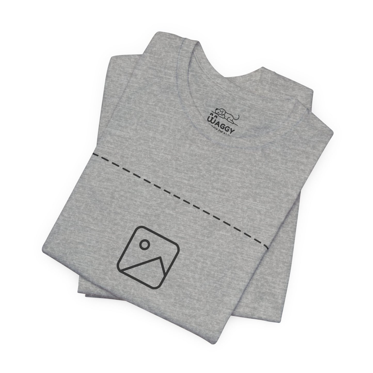 Custom Design Light Shade Tee — "Add Your Own Image" (Choose your colour and size first!)