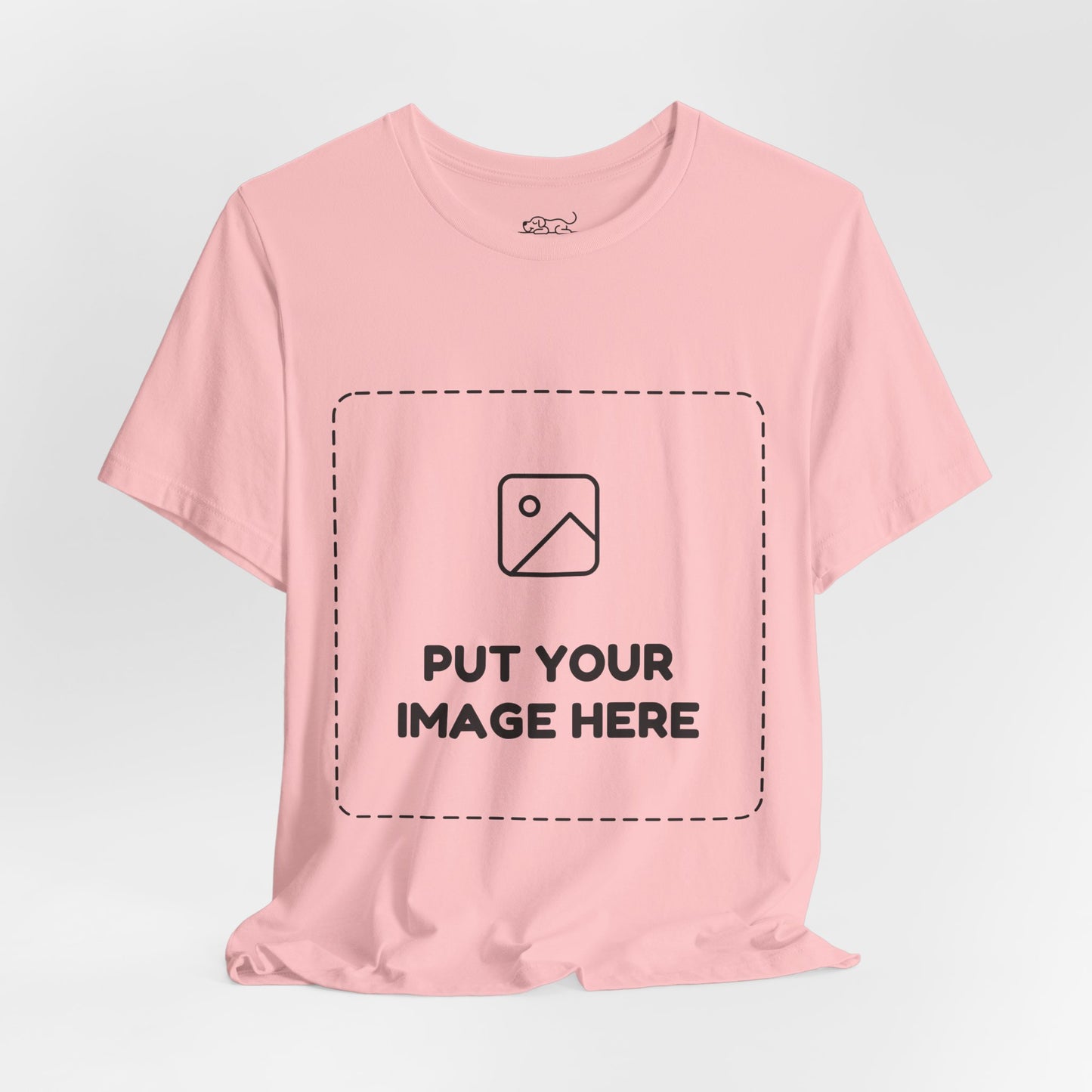 Custom Design Light Shade T - Shirt — "Add Your Own Image" (Choose your colour and size first!)