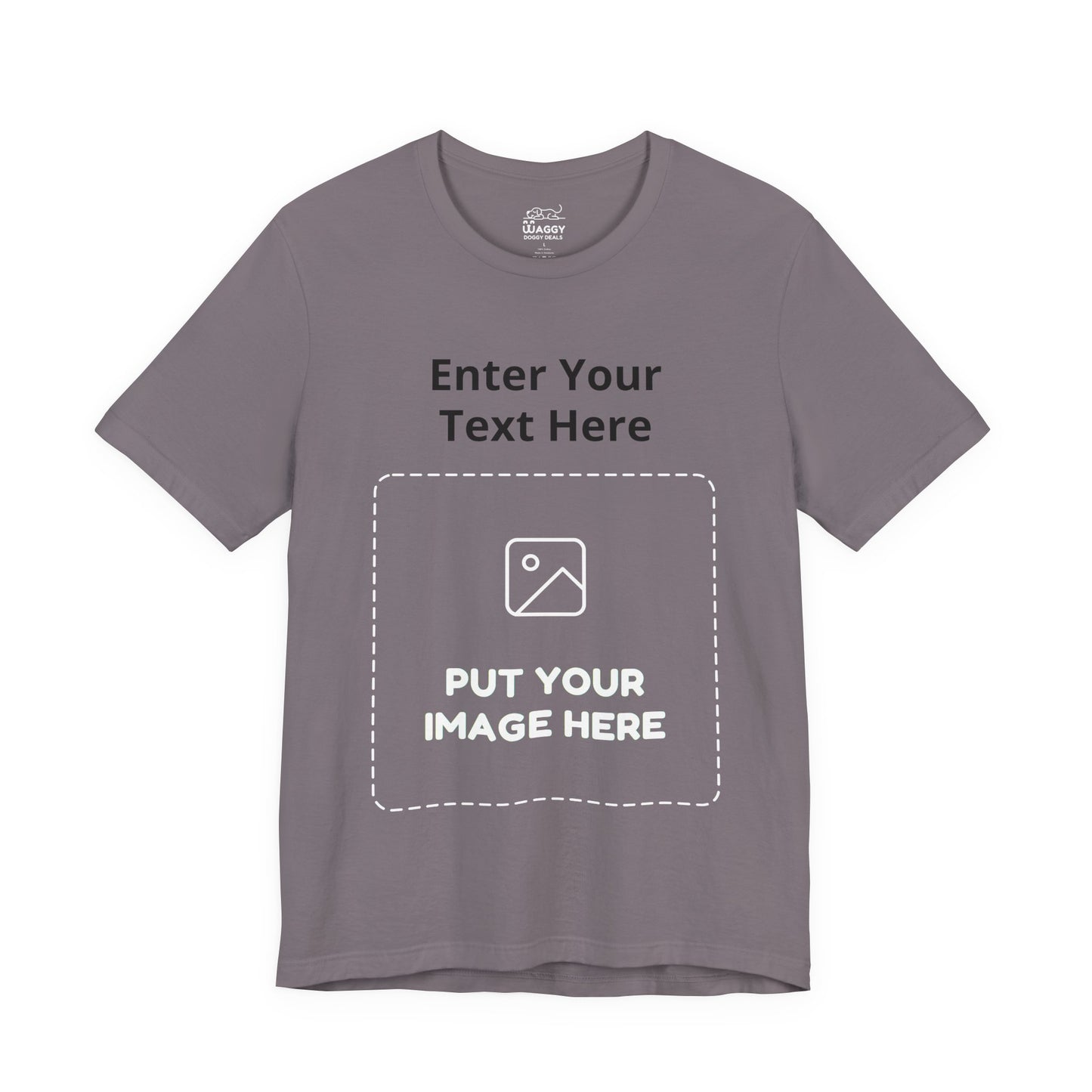 Custom Design Dark Shade T - Shirt — "Add Your Own Text & Image"  (Choose your colour and size first)