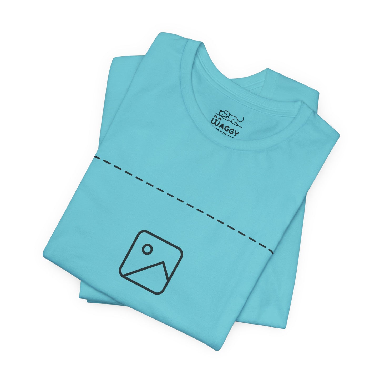 Custom Design Light Shade Tee — "Add Your Own Image" (Choose your colour and size first!)