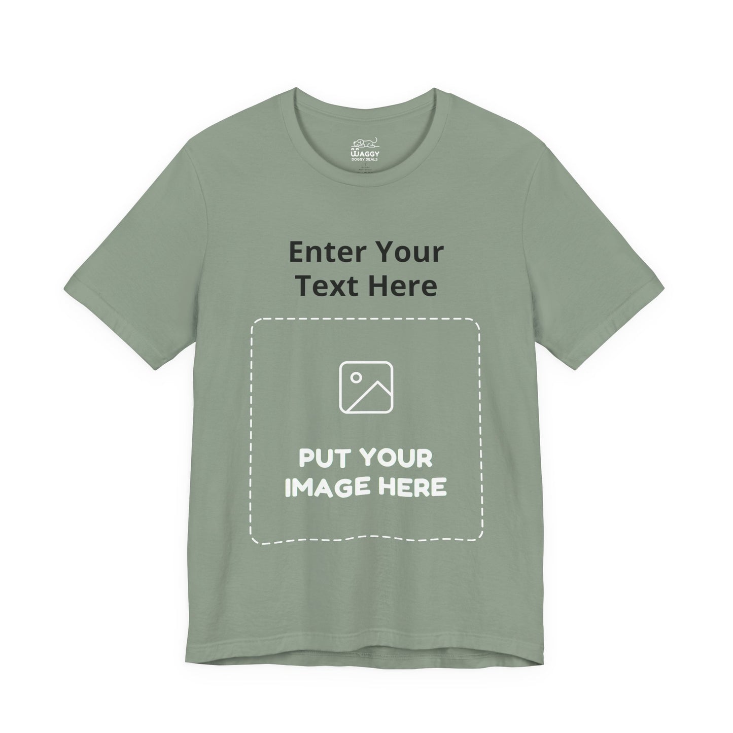 Custom Design Dark Shade T - Shirt — "Add Your Own Text & Image"  (Choose your colour and size first)