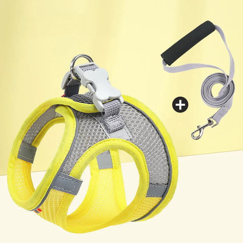 Wonderful Soft and Comfortable Dog Harness with Leash - Waggy Doggy Deals
