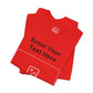 Custom Design Dark Shade T - Shirt — "Add Your Own Text & Image"  (Choose your colour and size first)
