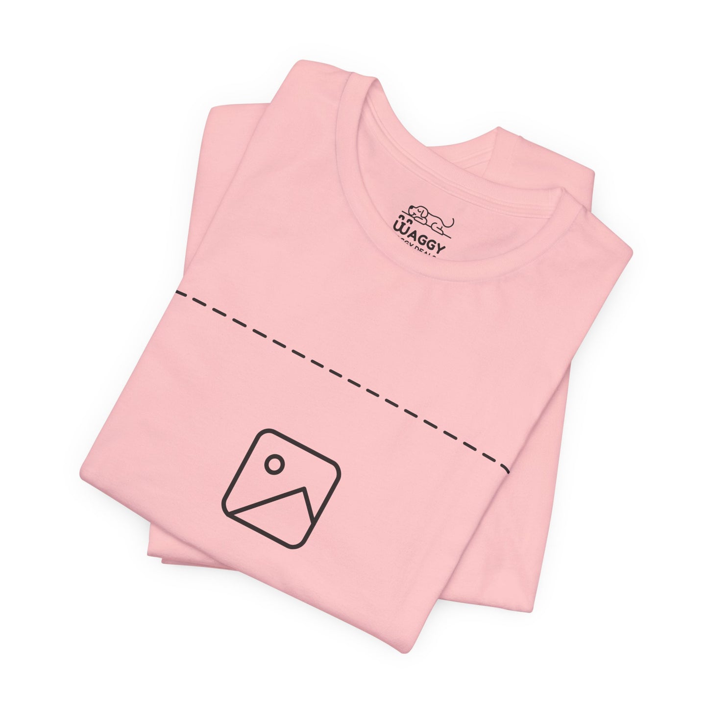Custom Design Light Shade T - Shirt — "Add Your Own Image" (Choose your colour and size first!)