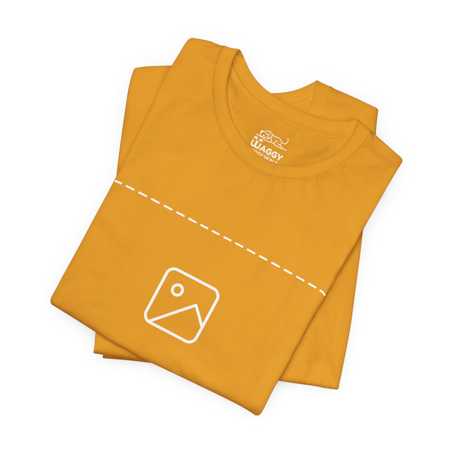 Custom Design Dark Shade T - Shirt — "Add Your Own Image" (Choose your colour and size first)